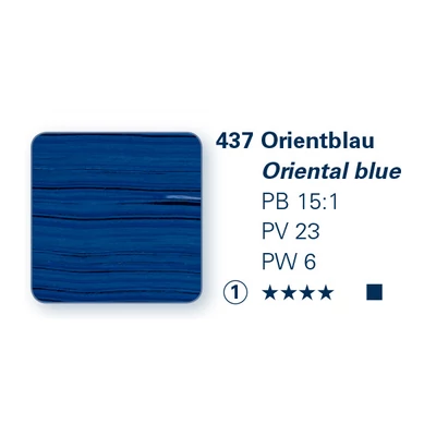 Akrylová farba Schmincke PRIMAcryl, 35 ml - 437, oriental blue