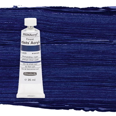 Akrylová farba Schmincke PRIMAcryl, 35 ml - 439, phthalo blue cyan