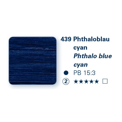 Akrylová farba Schmincke PRIMAcryl, 35 ml - 439, phthalo blue cyan
