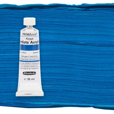 Akrylová farba Schmincke PRIMAcryl, 35 ml - 453, manganese cerulean blue