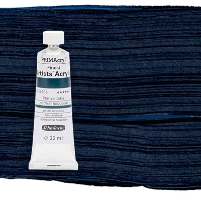 Akrylová farba Schmincke PRIMAcryl, 35 ml - 455, phthalo turquoise