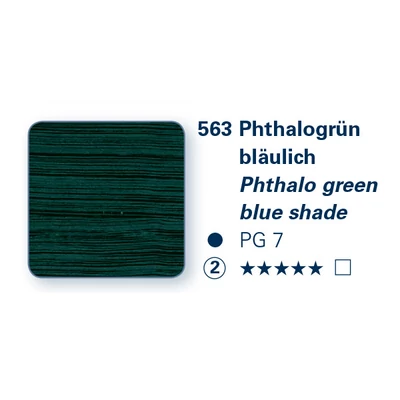 Akrylová farba Schmincke PRIMAcryl, 35 ml - 563, phthalo green blue shade