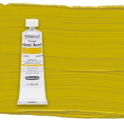 Akrylová farba Schmincke PRIMAcryl, 35 ml - 569, yellowish green