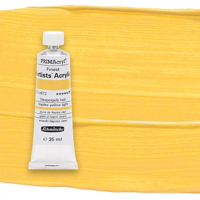 Akrylová farba Schmincke PRIMAcryl, 35 ml - 672, naples yellow light