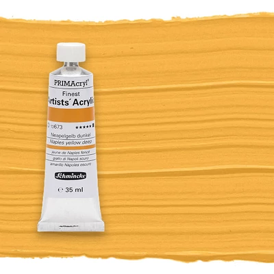 Akrylová farba Schmincke PRIMAcryl, 35 ml - 673, naples yellow deep