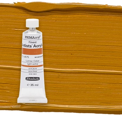 Akrylová farba Schmincke PRIMAcryl, 35 ml - 675, light ochre