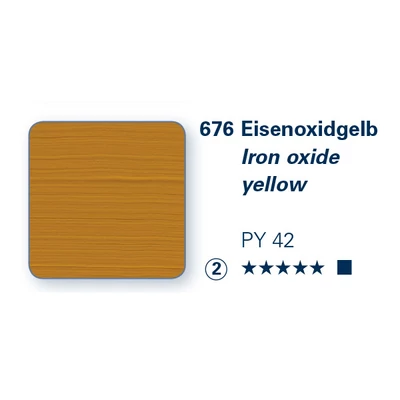 Akrylová farba Schmincke PRIMAcryl, 35 ml - 676, iron oxide yellow