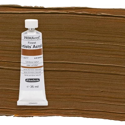 Akrylová farba Schmincke PRIMAcryl, 35 ml - 677, raw umber