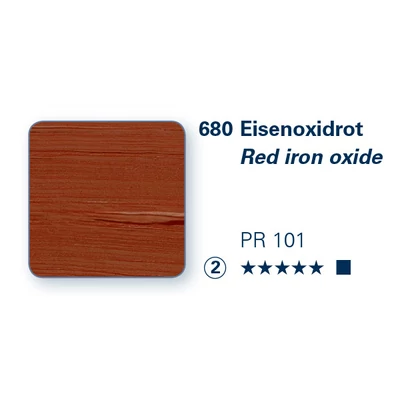Akrylová farba Schmincke PRIMAcryl, 35 ml - 680, red iron oxide