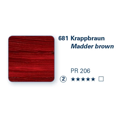 Akrylová farba Schmincke PRIMAcryl, 35 ml - 681, madder brown