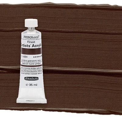 Akrylová farba Schmincke PRIMAcryl, 35 ml - 684, natural burnt umber