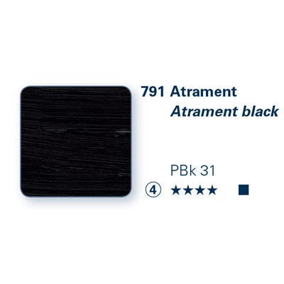 Akrylová farba Schmincke PRIMAcryl, 35 ml - 791, atrament black