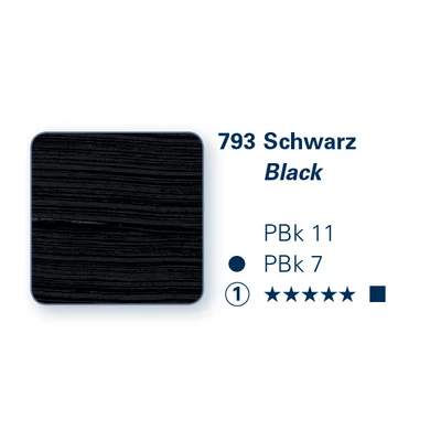 Akrylová farba Schmincke PRIMAcryl, 35 ml - 793, black