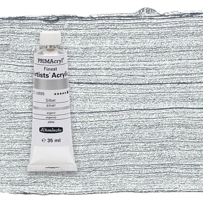 Akrylová farba Schmincke PRIMAcryl, 35 ml - 895, silver