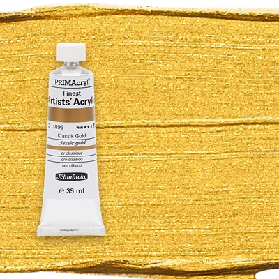 Akrylová farba Schmincke PRIMAcryl, 35 ml - 896, classic gold