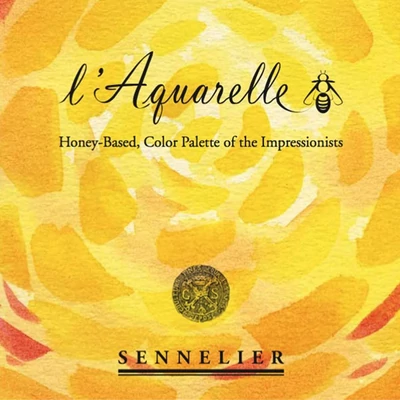 Sada akvarelových farieb Sennelier l&#039;Aquarelle, 1/2 panvičky - 12 ks