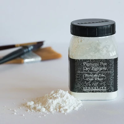 Pigment Sennelier - 119, zinc white, 110 g