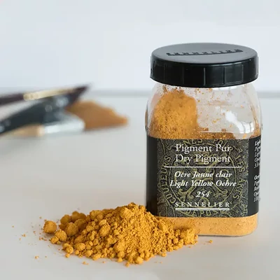 Pigment Sennelier - 254, light yellow ochre, 110 g