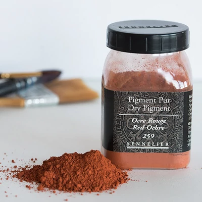 Pigment Sennelier - 259, red ochre, 90 g