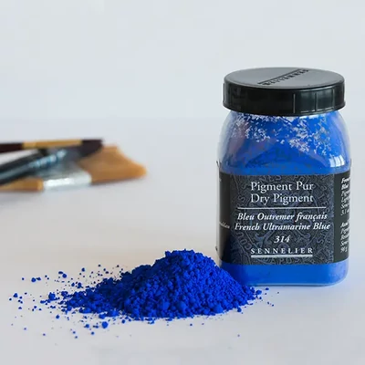 Pigment Sennelier - 314, french ultramarine blue, 90 g