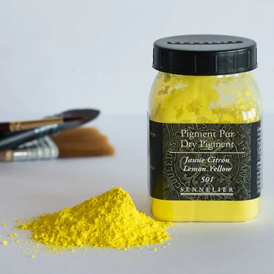 Pigment Sennelier - 501, lemon yellow, 100 g