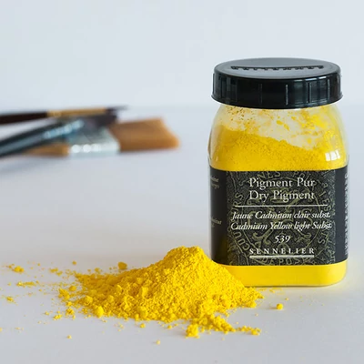 Pigment Sennelier - 539, cadmium yellow light subs., 120 g