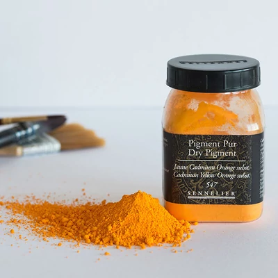 Pigment Sennelier - 547, cadmium yellow or. hue, 100 g