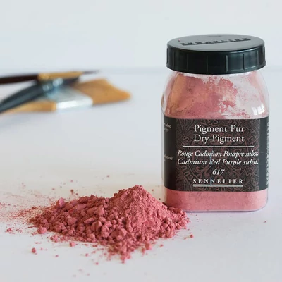Pigment Sennelier - 617, cadmium red purple hue, 100 g