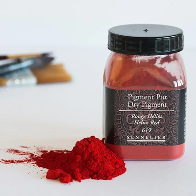 Pigment Sennelier - 619, helios red, 40 g