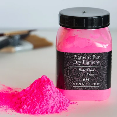 Pigment Sennelier - 654, fluo pink, 100 g