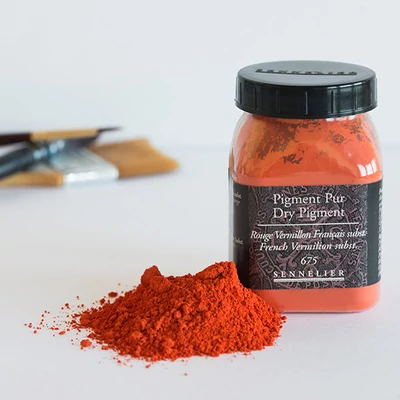 Pigment Sennelier - 675, french vermilion, 100 g