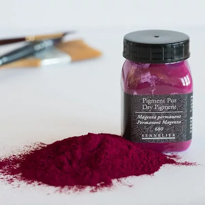 Pigment Sennelier - 680, permanent magenta, 20 g
