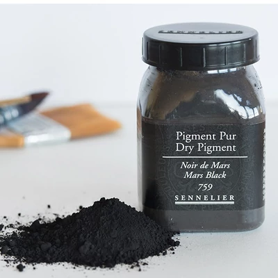 Pigment Sennelier - 759, mars black, 180 g