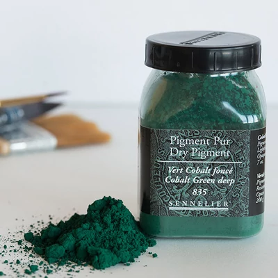 Pigment Sennelier - 835, cobalt green deep, 120 g