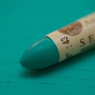 Olejový pastel Sennelier - 043, cobalt green light
