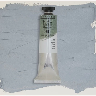 Olejová farba Sennelier Rive Gauche, 40 ml - 029, silver