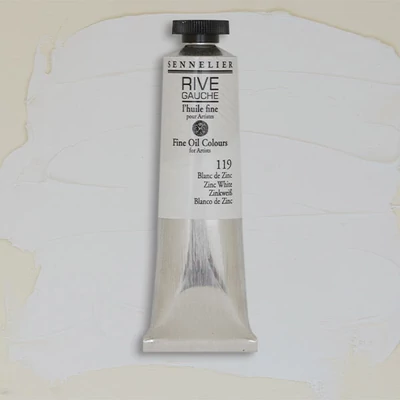 Olejová farba Sennelier Rive Gauche, 40 ml - 119, zinc white