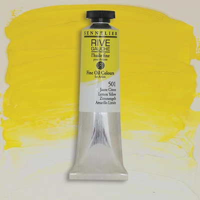Olejová farba Sennelier Rive Gauche, 40 ml - 501, lemon yellow