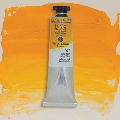 Olejová farba Sennelier Rive Gauche, 40 ml - 517, indian yellow