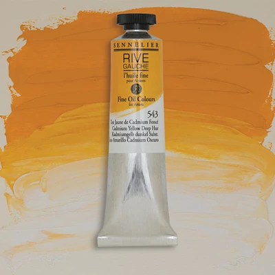 Olejová farba Sennelier Rive Gauche, 40 ml - 543, cadmium yellow deep hue