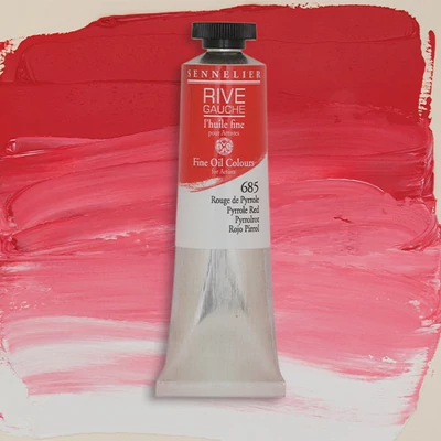 Olejová farba Sennelier Rive Gauche, 40 ml - 685, pyrrole red