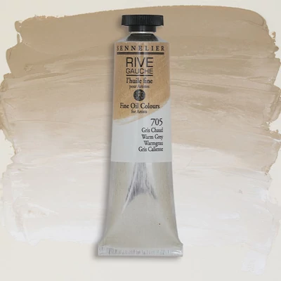 Olejová farba Sennelier Rive Gauche, 40 ml - 705, warm grey