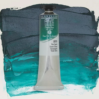 Olejová farba Sennelier Rive Gauche, 40 ml - 899, forest green