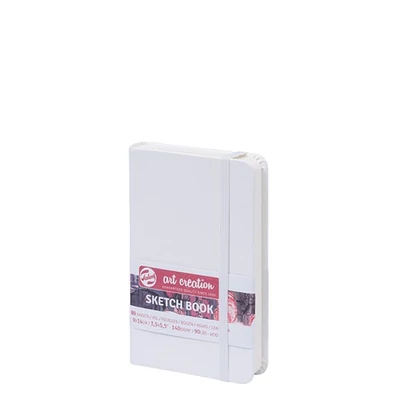 Náčrtník a skicár Talens Art Creation Sketch Book, 140 g, 80 listov - 9x14 cm, biely