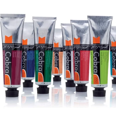 Olejová farba na vodnej báze Talens Cobra, 40 ml - v rôznych farbách