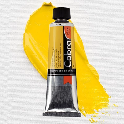 Olejová farba na vodnej báze Talens Cobra, 40 ml - 283, permanent yellow light