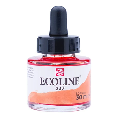 Tekutá akvarelová farba Talens Ecoline, 30 ml - 237, deep orange