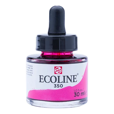 Tekutá akvarelová farba Talens Ecoline, 30 ml - 350, fuchsia