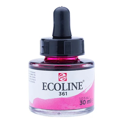 Tekutá akvarelová farba Talens Ecoline, 30 ml - 361, light rose
