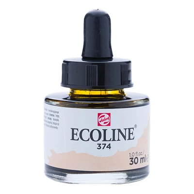Tekutá akvarelová farba Talens Ecoline, 30 ml - 374, pink beige